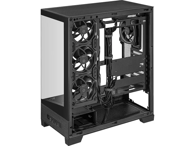 Корпус Asus A31 Plus Black Tempered Glass (90DC00R0-B19000) - фото 8