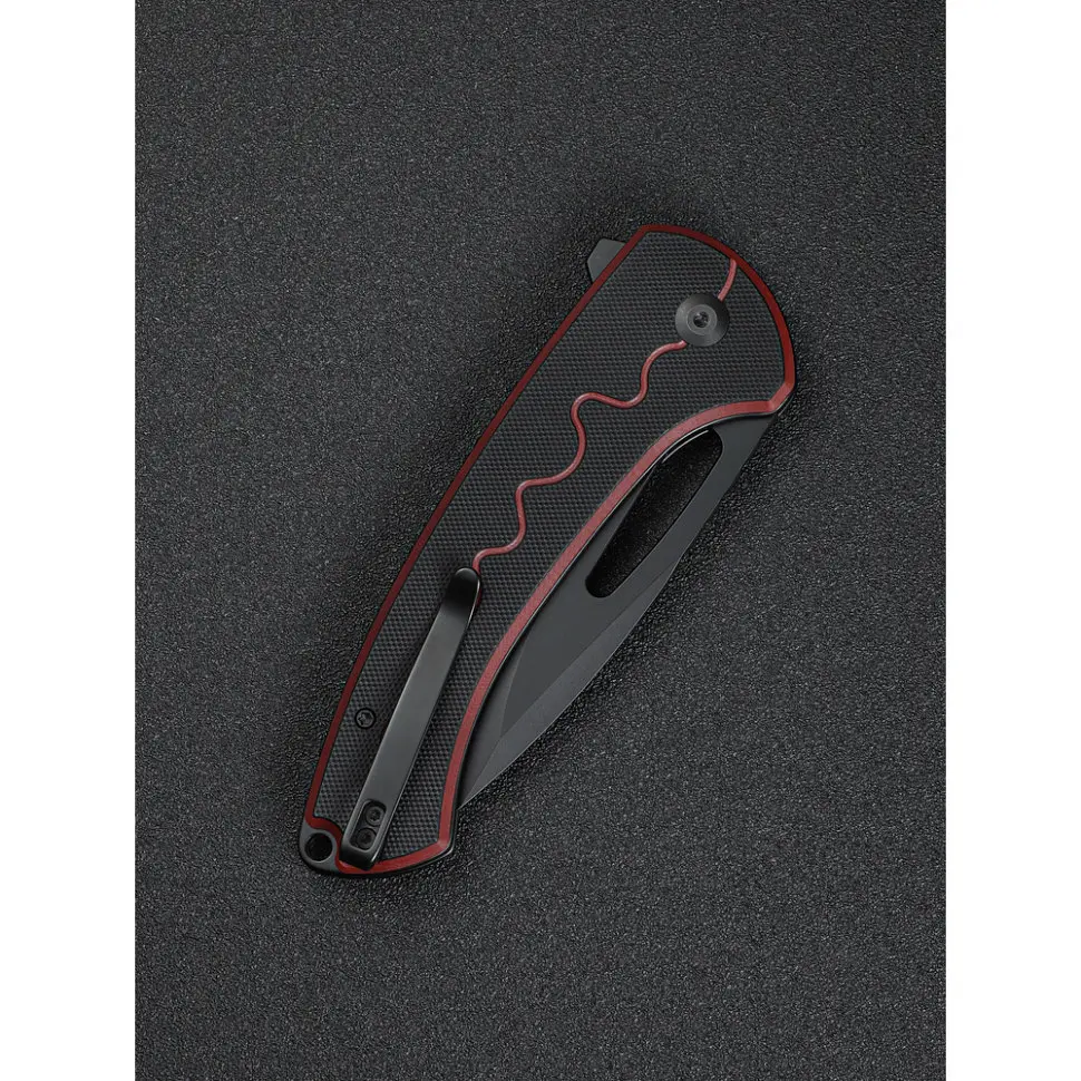 Ніж складаний Sencut Squiggy Burgundy/Black S24082A-3 - фото 12