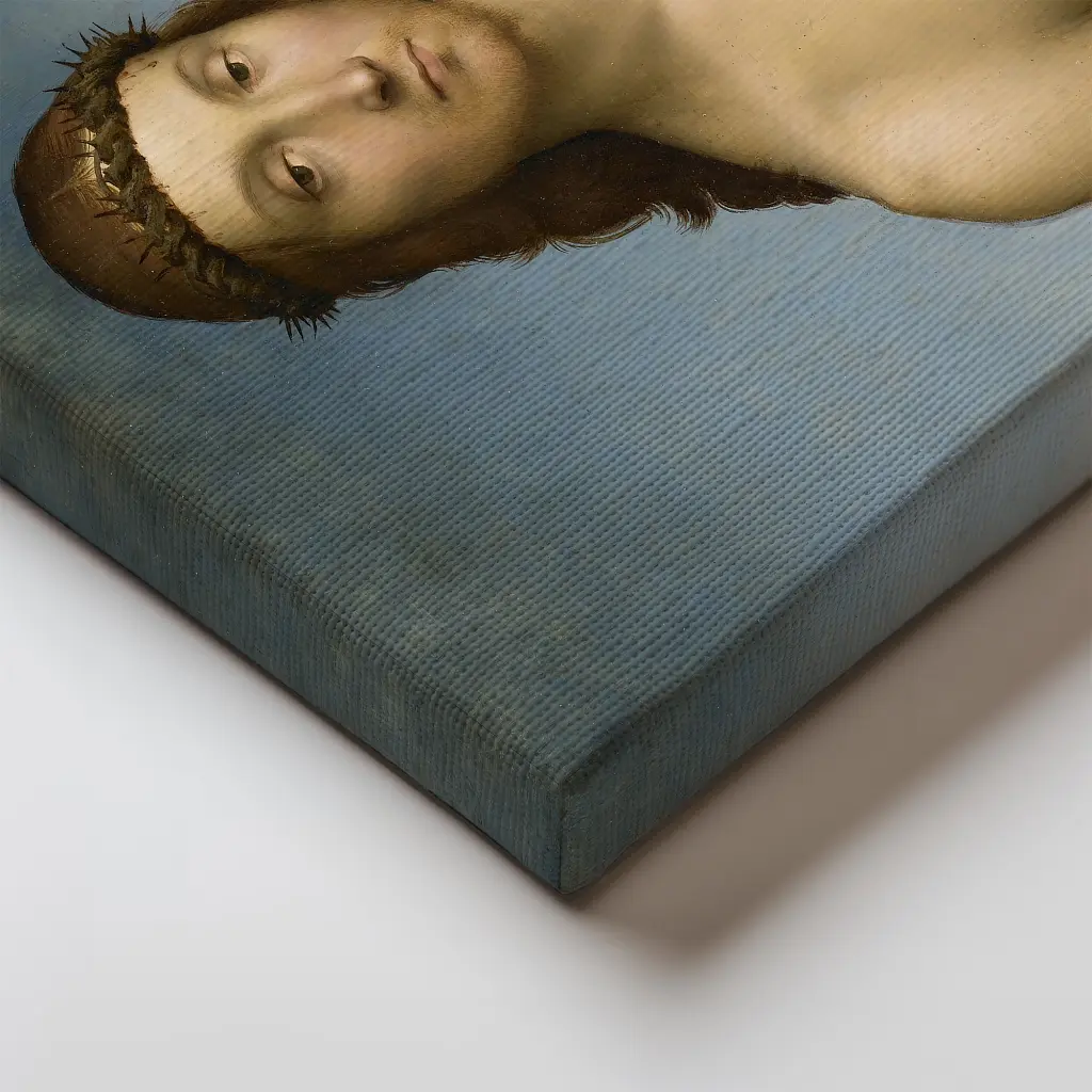 Інтер'єрна картина Благословення Христа, Рафаель, Raphael Santi, Christ Blessing , релігійний декор, 60×43 см (id6957) - фото 3
