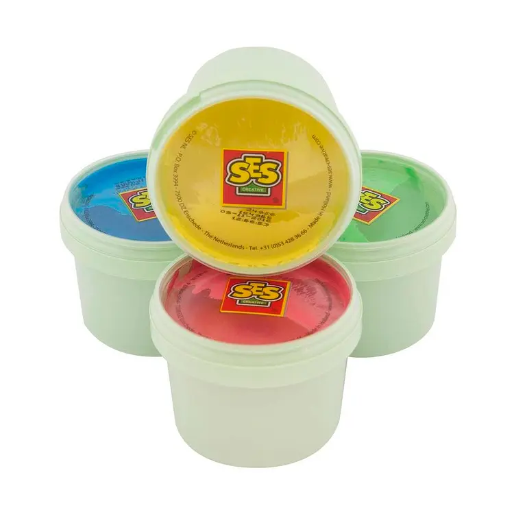 Пальчикові фарби Ses Creative Мої перші малюнки 4 кольори (24926S) - фото 2