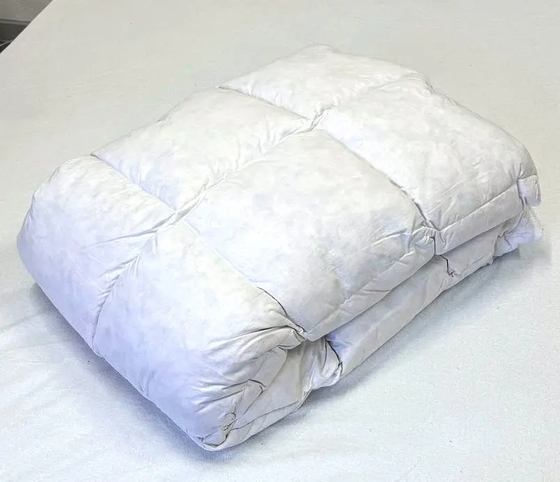 Ковдра Ecotton двоспальна 172х205 см пухово-перова пух 50% White (23008)
