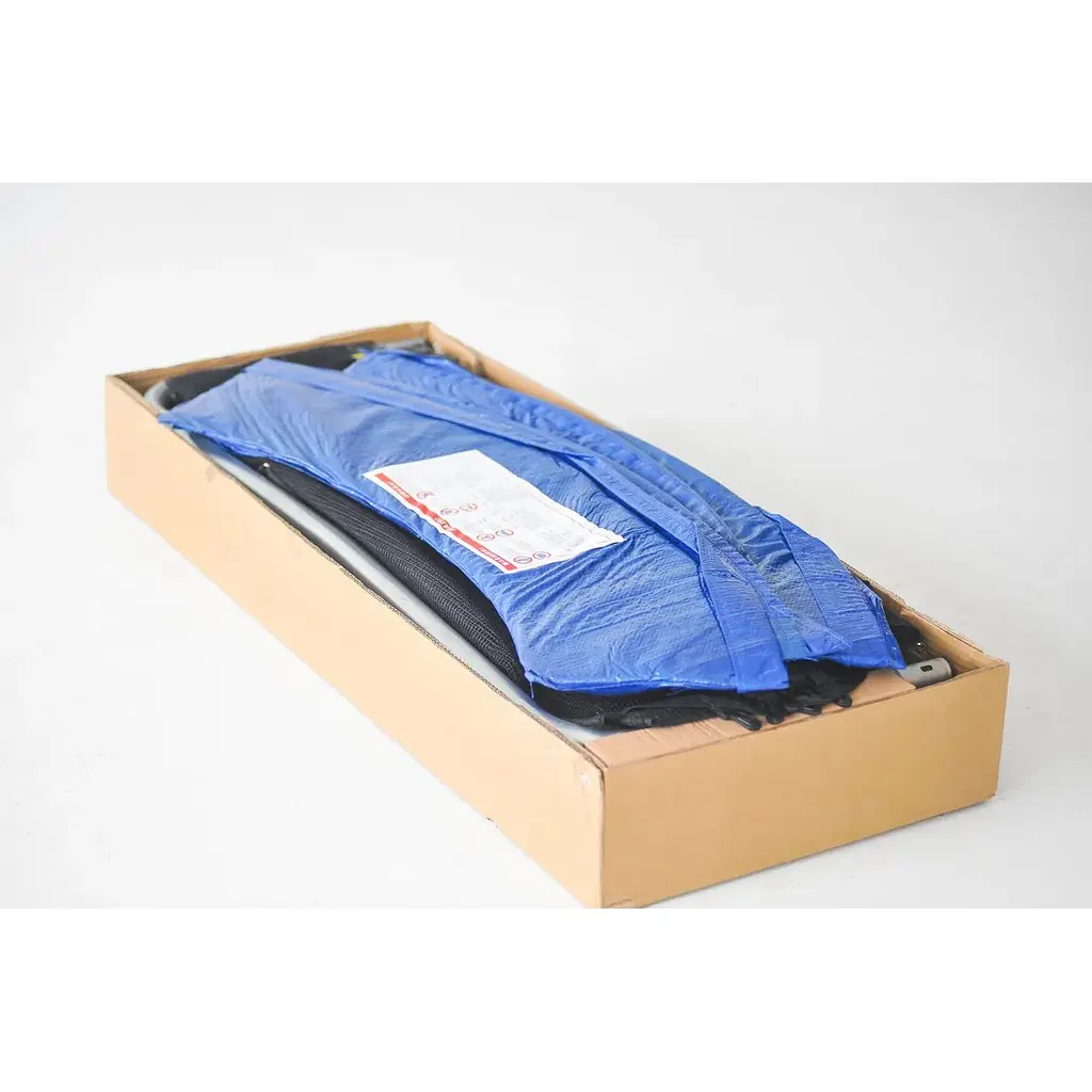 Батут Sky Jump SJ 4.5ft (140см) синий с наружной сеткой - фото 2