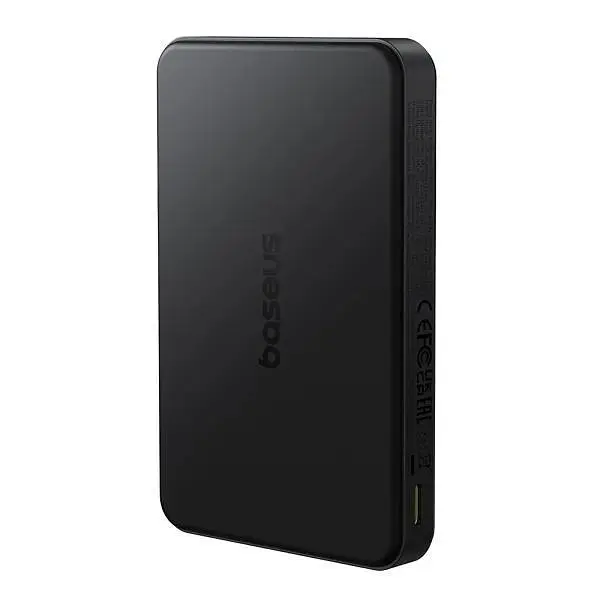 Бездротовий магнітний повербанк Baseus 10000 mAh 22.5 Вт із зарядкою MagSafe для iPhone УМБ чорний - фото 2
