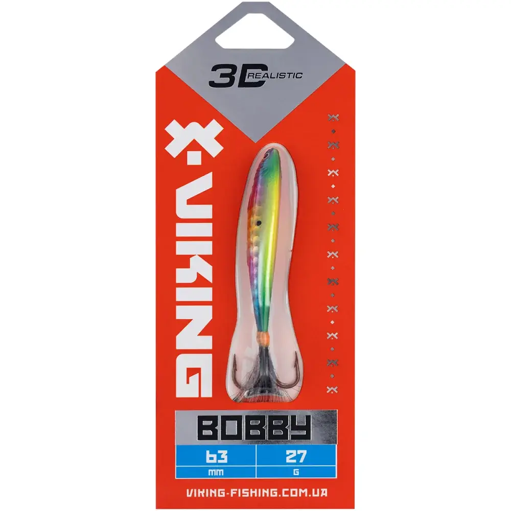 Бокоплав Viking Fishing Bobby 63mm 27.0g #16 European Values - фото 2