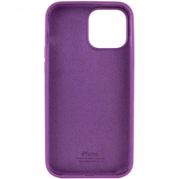 Чохол Silicone Case для Apple iPhone 14 Pro Max (Grape) AA [72602] - фото 2