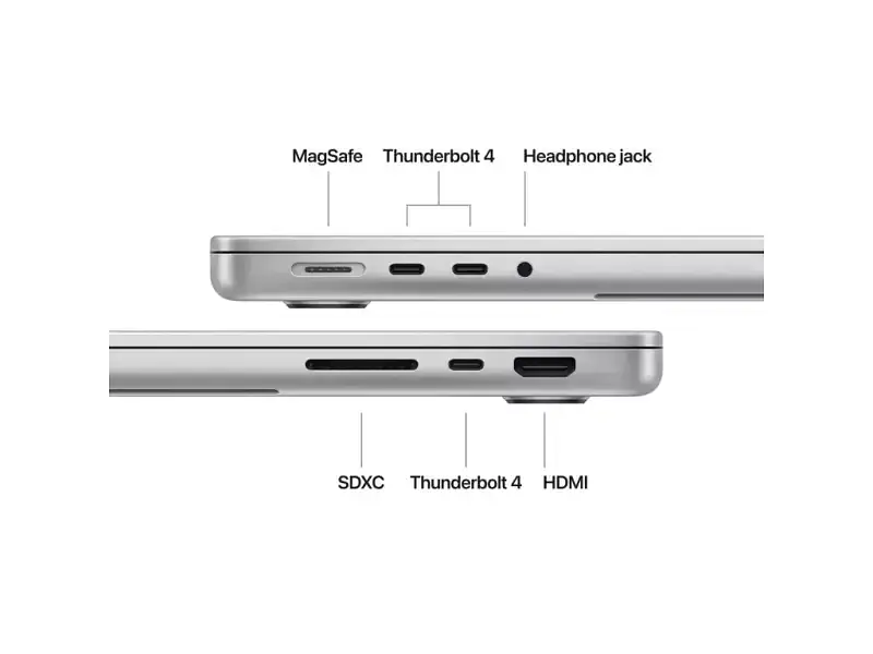 Ноутбук Apple MacBook Pro 14 Late 2025 Silver (Z1KL000U7, MJ3E4UA/A, Z1KL000SR) - фото 9