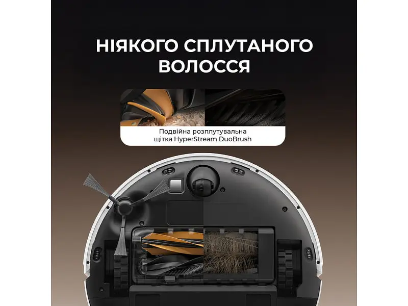 Робот-пилосос з вологим прибиранням Dreame Bot D20 White (RLD35GA) - фото 4
