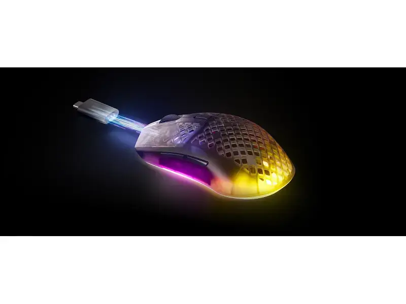 Миша SteelSeries Aerox 3 Wireless Gen 2 Shadow (62717) - фото 4