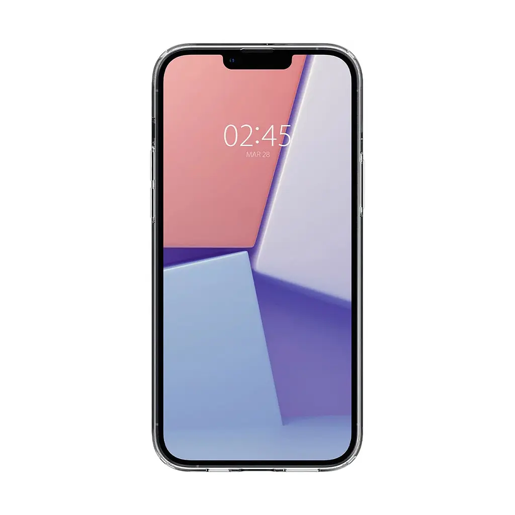 Чехол Spigen Air Skin Hybrid для iPhone 15 Plus Crystal Clear (ACS06645) + защитное стекло - фото 3