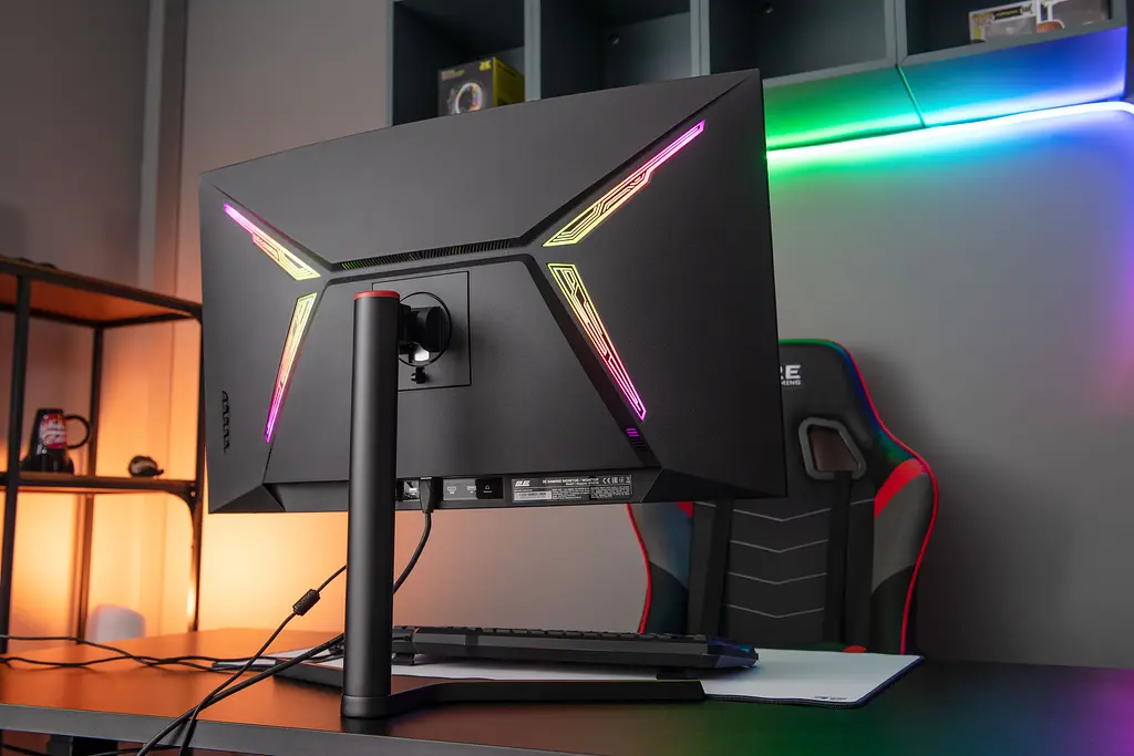 Монітор 2E Gaming 31.5" G3223B 2xHDMI DP VA 2560x1440 165Hz 1ms CURVED FreeSync HAS teh0014228 - фото 7