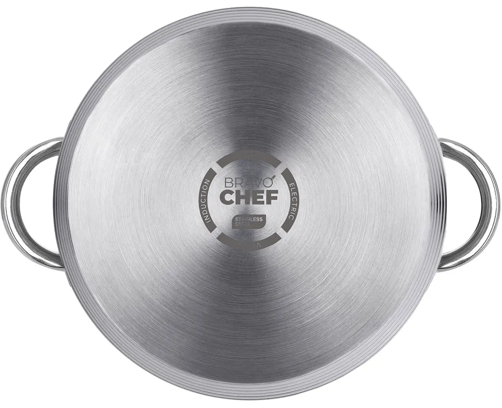Кастрюля Bravo Chef 20 см (3.6 л) с крышкой (6720869) - фото 2