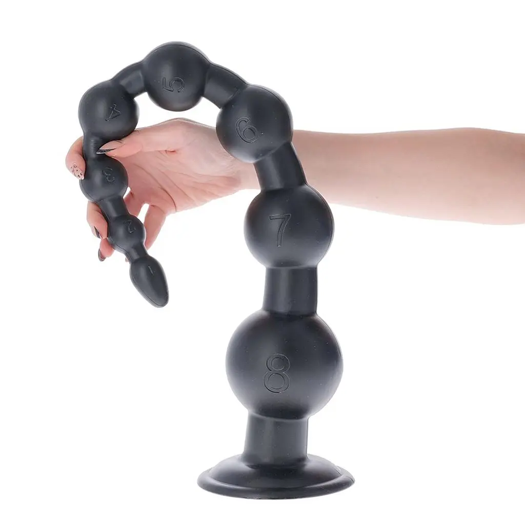 Анальна пробка для фістингу Toyz4lovers Bungle Bungle 58.5 см (чорний) - фото 2