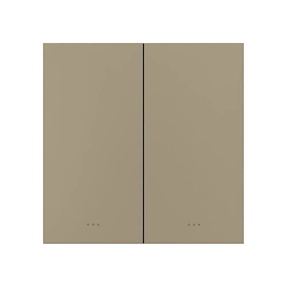 Розумний вимикач світла на 2 канали ZigBee Akubela SM-2G Gold (00-00002840) - фото 2