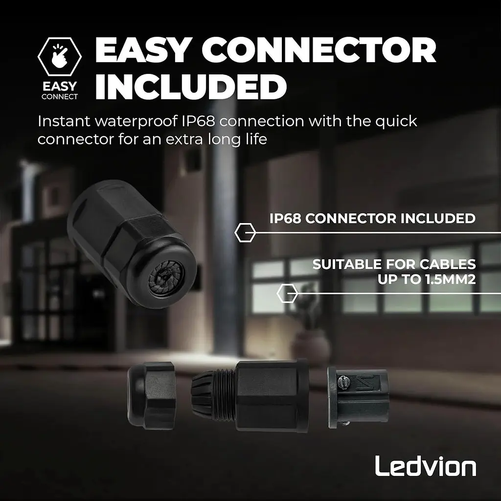 Світлодіодний прожектор Ledvion 150 Вт, 6500K, 12500 лм, IP65 - фото 4