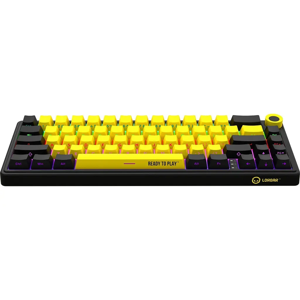 Клавіатура Lorgar KBP70MW Black/Yellow (LRG-KBP70MW-YL-US) [144810] - фото 3