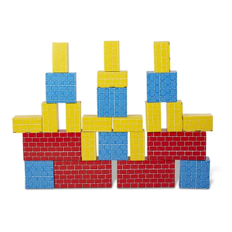 Кубики Melissa&Doug Набор картонных блоков, 24 штуки (MD2783) - фото 4