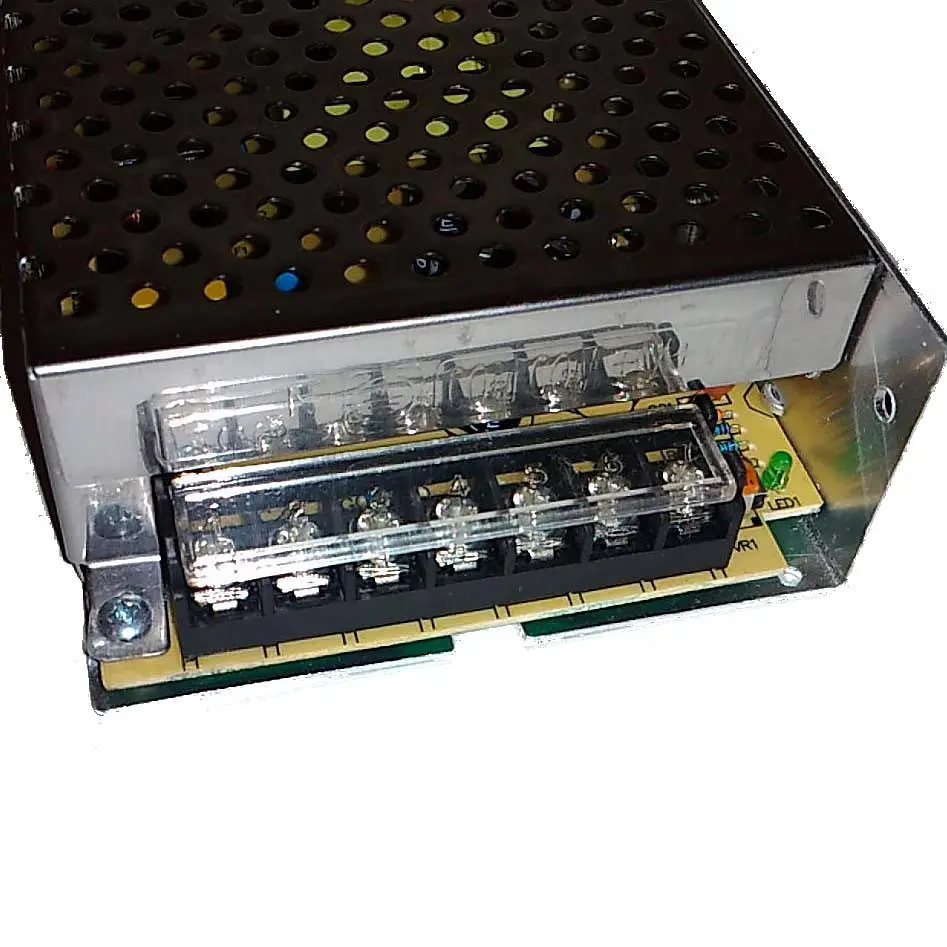 Импульсный блок питания 12 В 10 A (120 W) перфорированный SLIM - фото 5