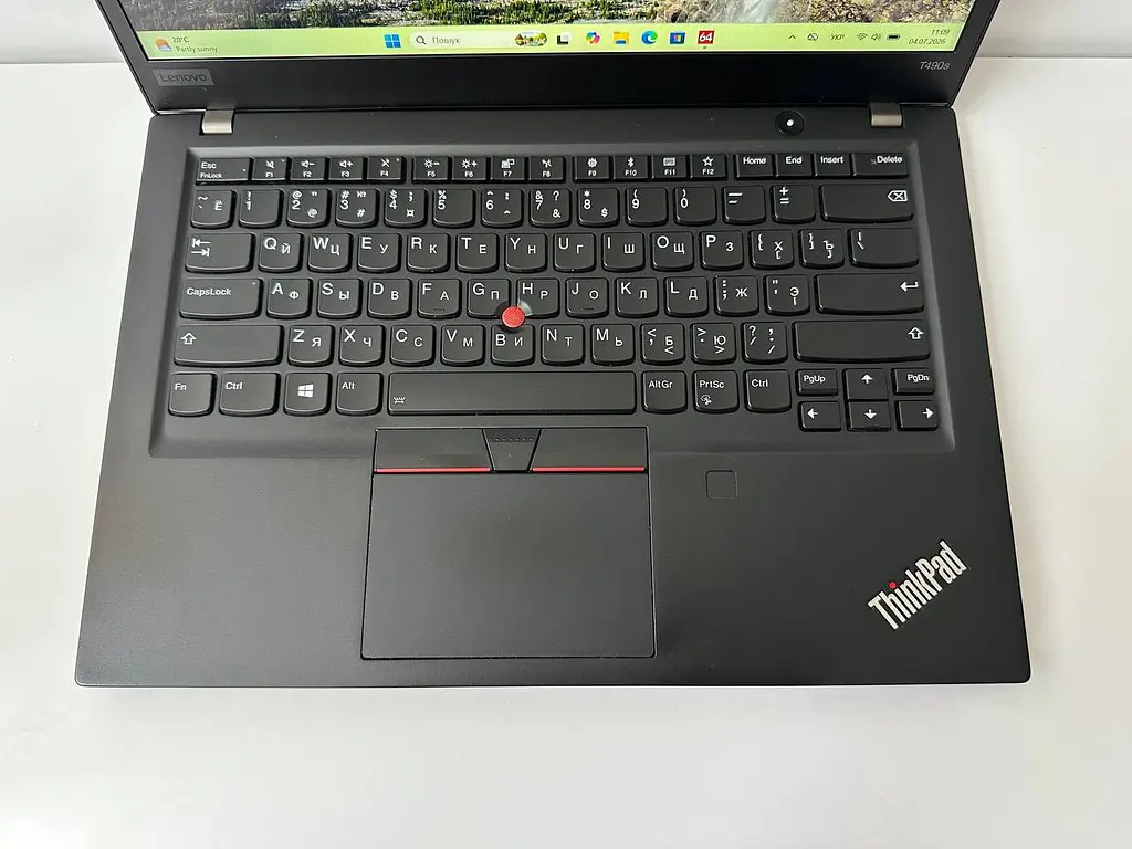Ноутбук Lenovo Thinkpad T490s 14" (i5-8265U / 16GB / SSD 256GB / 1920x1080 IPS Touch) б/в - фото 3