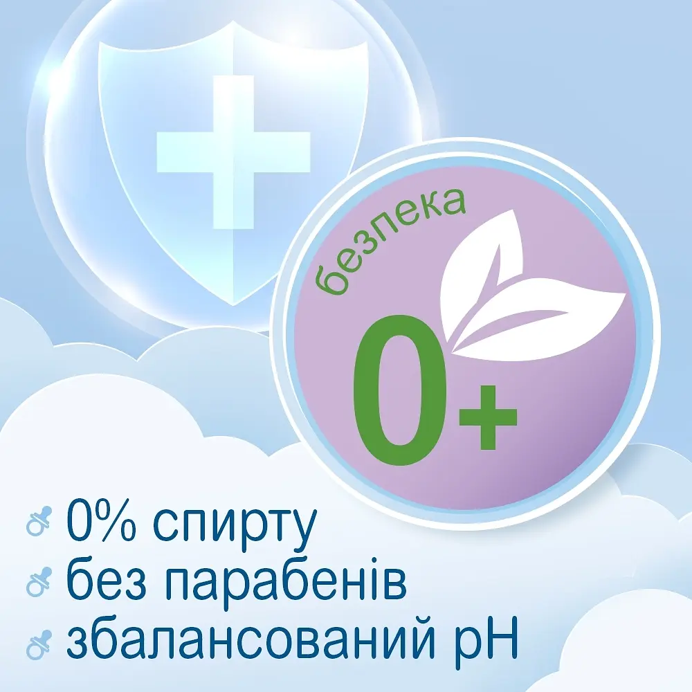 Вологі серветки Smile Baby Antibacterial з клапаном, 60 шт. - фото 2