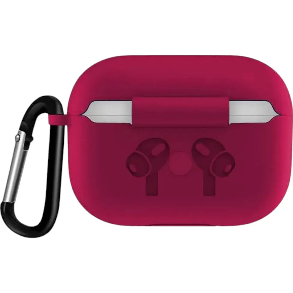 Чохол BeCover Silicon Protection для Apple AirPods Pro Rose Red (704504) - фото 2