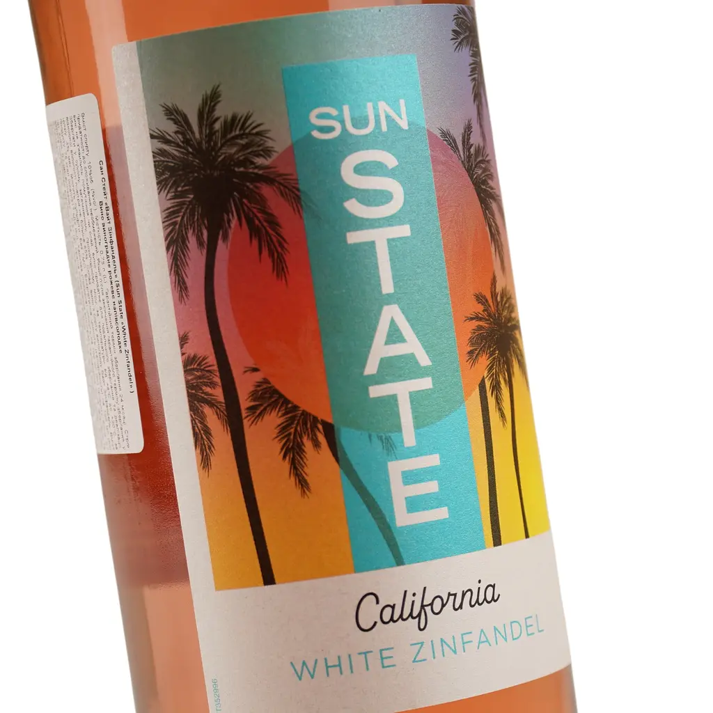 Вино Sun State White Zinfandel рожеве напівсухе 10.5% 0.75 л - фото 5