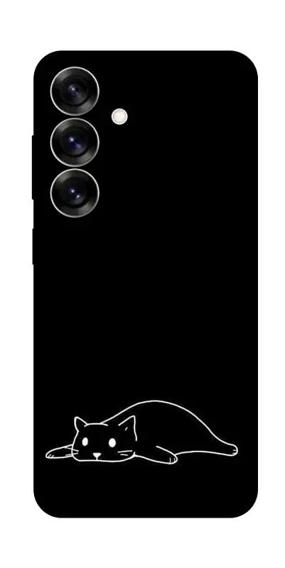 TPU чохол Demsky Lazy cat для Samsung Galaxy S25