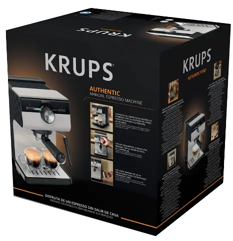 Кофеварка эспрессо XP381810 OPIO GREY Krups teh0026795 - фото 3