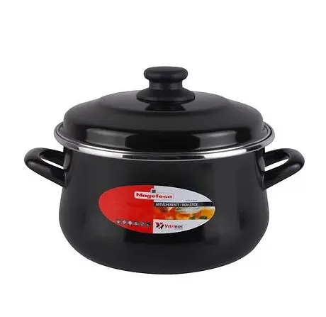 Каструля Vitrinor Black 20см з кришкою 2,5л
