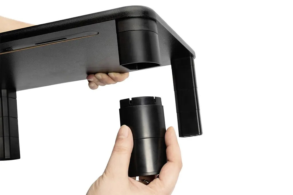 Digitus Підставка для монітора Ergonomic Monitor Riser, до 10кг, чорна - фото 5