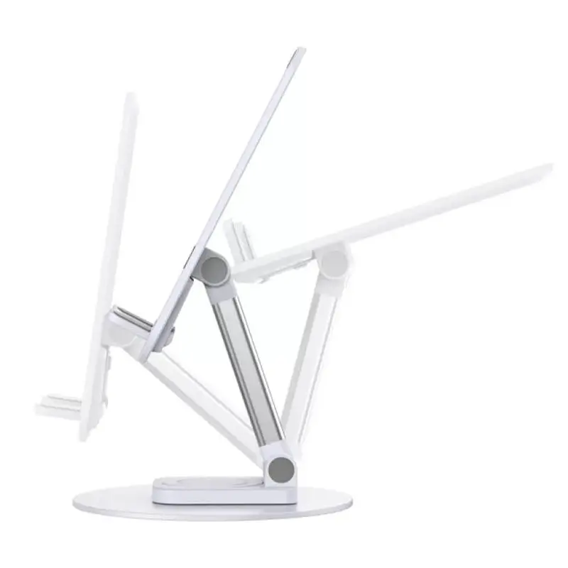Підставка для планшетів WIWU ZM109 Desktoop Rotation Stand White - фото 5