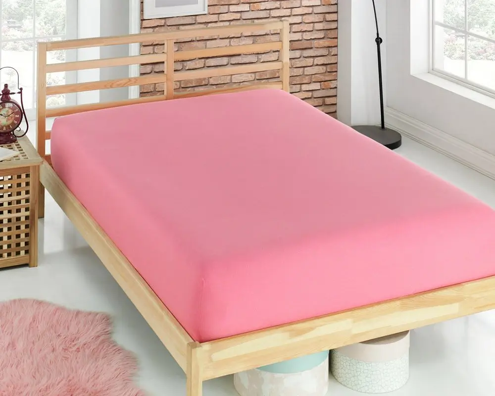 Простирадло на резинці трикотажне Zeron Pembe 160х200х30 - фото 4