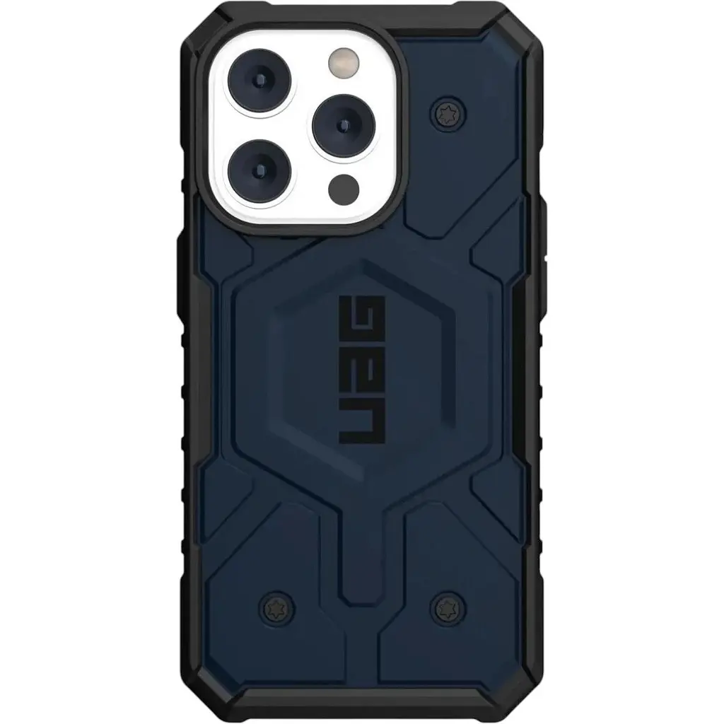 Оригинальный противоударный чехол UAG Pathfinder MagSafe для iPhone 14 Pro (6.1") Mallard 114054115555 - фото 2