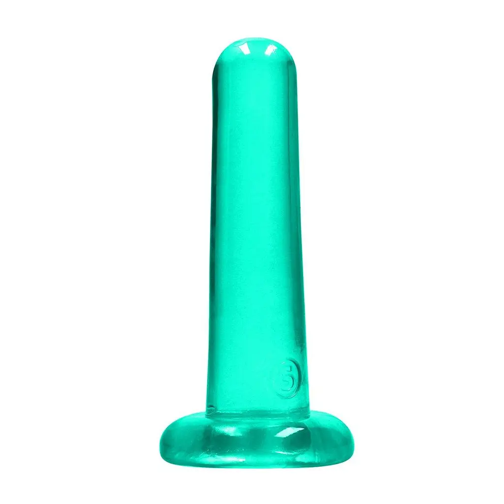 Фалоімітатор Realrock Crystal Clear Dildo 5.3", 13.5 см (зелений)