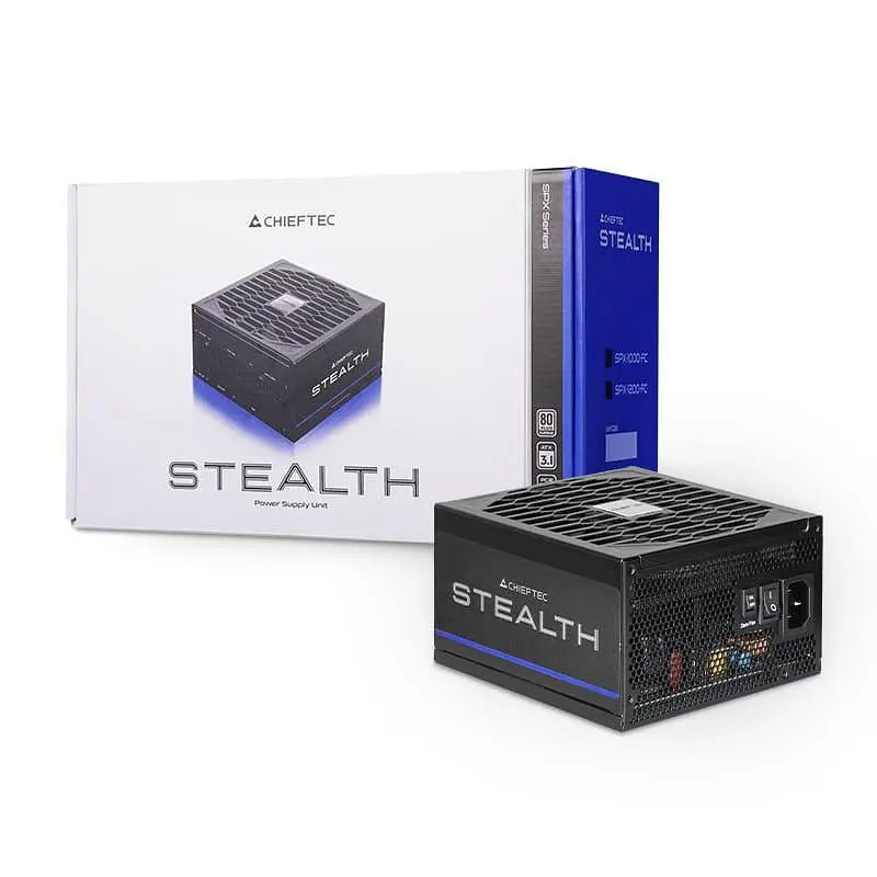 Блок питания Chieftec Stealth 1000W ATX 3.1 80+ Platinum (SPX-1000-FC) - фото 9