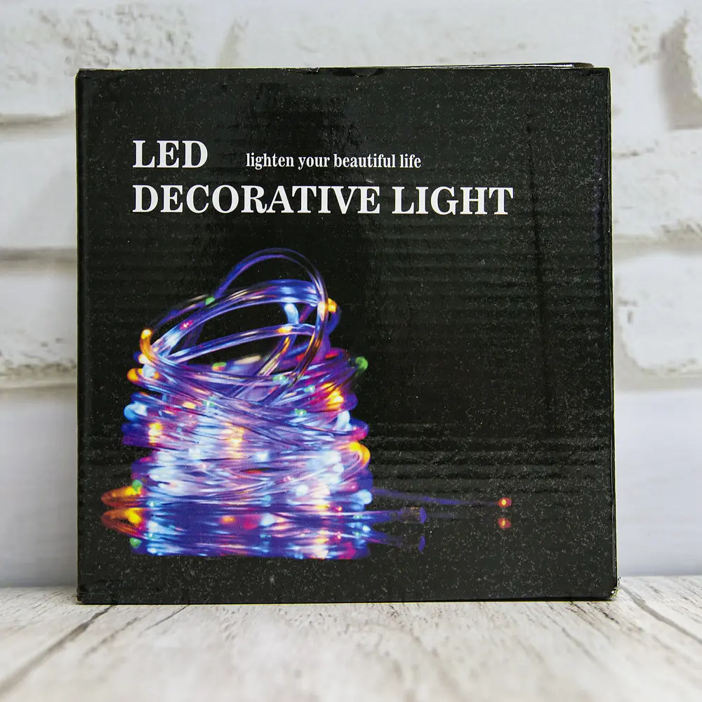 Гирлянда светодиодная LED Duralight, 9 м, разноцветная, питание от USB - фото 4