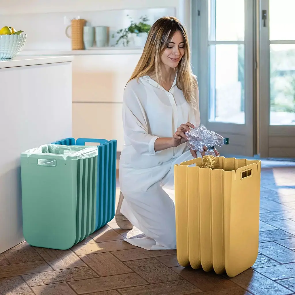 Контейнер універсальний Guzzini Home Eco packly, 25 л, чорний - фото 4