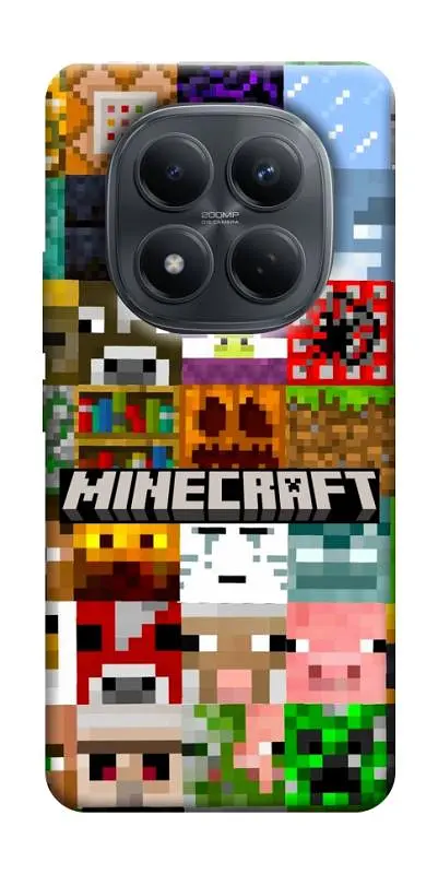 TPU чохол Demsky Minecraft collage для Xiaomi Redmi Note 15 4G/5G (EU)
