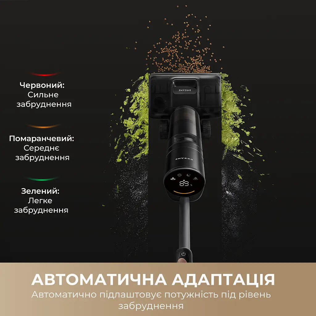Бездротовий миючий пилосос Dreame H12 DUAL FlexReach 4 в 1 - фото 14