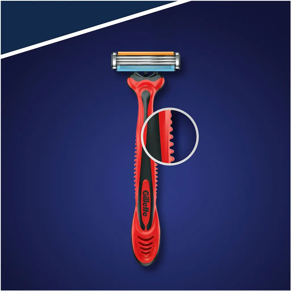 Одноразовые станки для бритья мужские Gillette Blue 3 Nitro 6 шт. - фото 3
