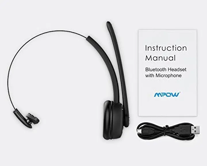 Bluetooth-гарнітура Mpow бездротова моно накладний навушник PRO з мікрофоном - фото 4