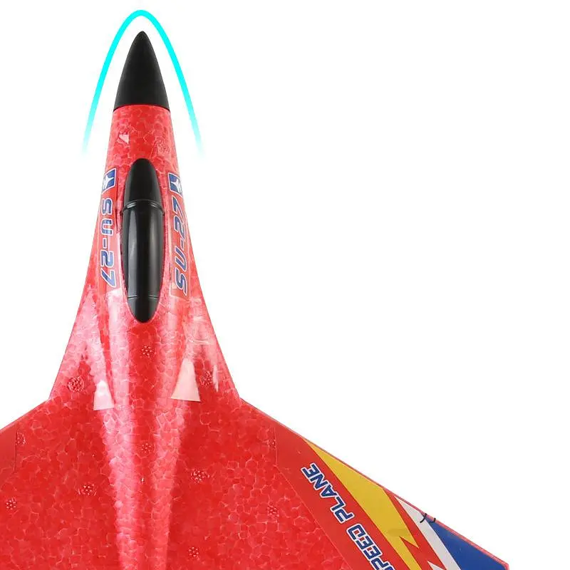 Літак на радіокеруванні SCHE HW28 SU27 Foam Red - фото 3