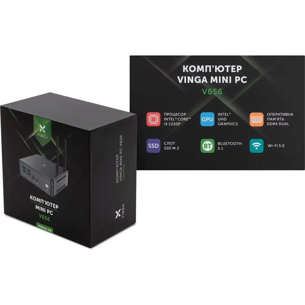 Неттоп Vinga Mini PC V656 16/512GB (V6561220P.16512) [161401] - фото 10