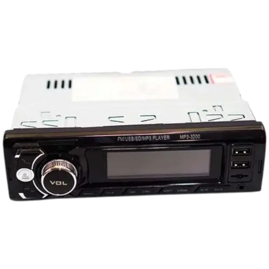 Автомагнітола UKC MP3-3200 Bluetooth+2xUSB+microSD+AUX 4x50W автомобільна магнітола чорна - фото 4