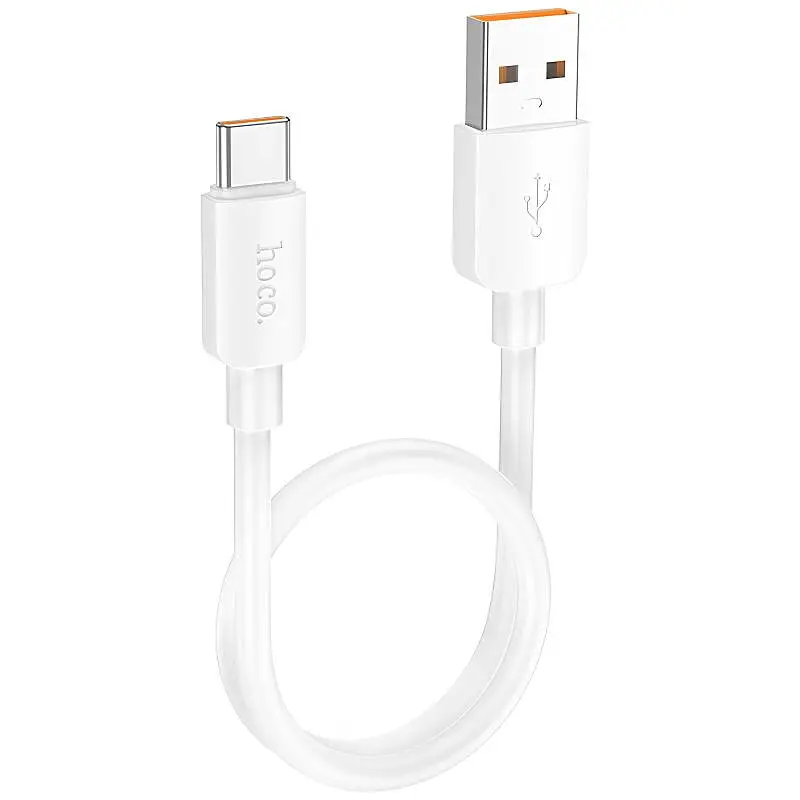 Дата кабель Hoco X96 Hyper USB to Type-C 100W (0.25m) White