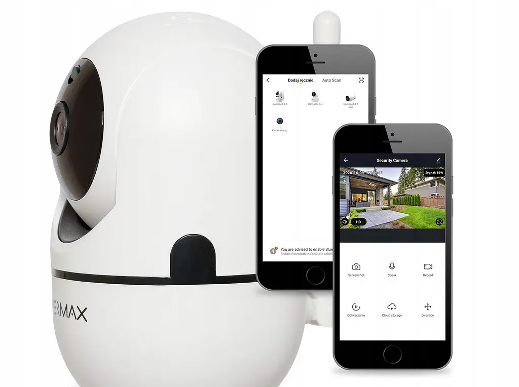 IP-камера видеонаблюдения Overmax Camspot 3.6 Full HD WiFi внутренняя поворотная - фото 6