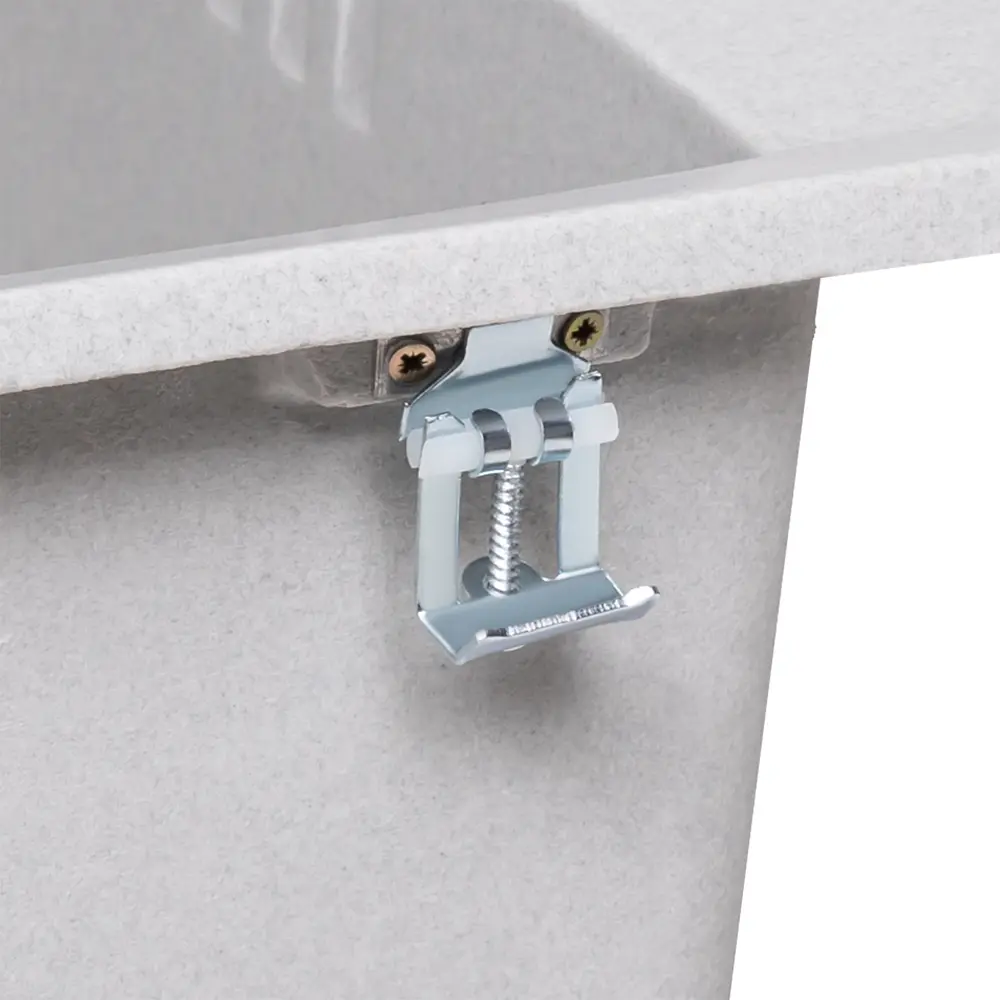 Кухонная мойка Lidz 860x500/240 GRA-09 (LIDZGRA09860500240) - фото 6