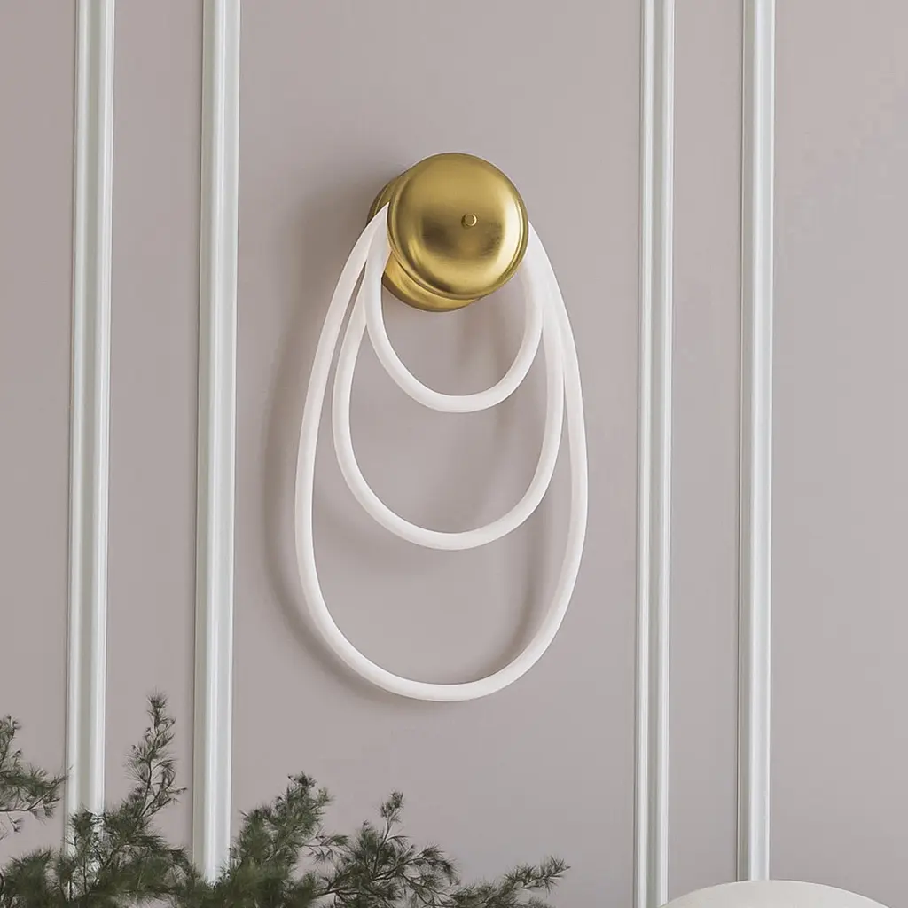 Настенный светильник MJ-light ROPE WALL 4000K GD 10023 - фото 2