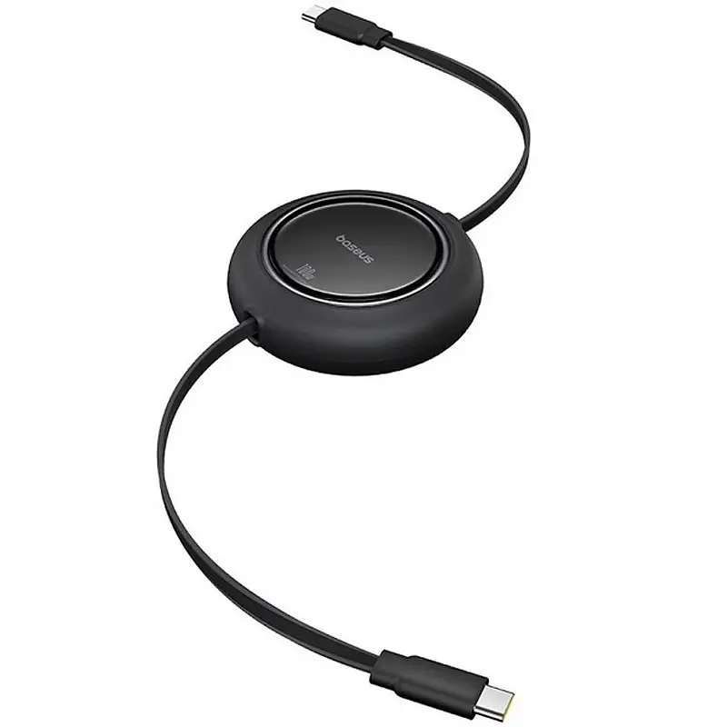Дата кабель Baseus Free2Pull Mini Retractable Type-C to Type-C 100W (2m) (P10364500113) Cluster Black - фото 3