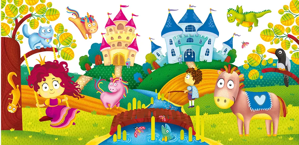 Водяна розмальовка Кристал Бук Принцеса, багаторазова, 8 сторінок (F00022944) - фото 3