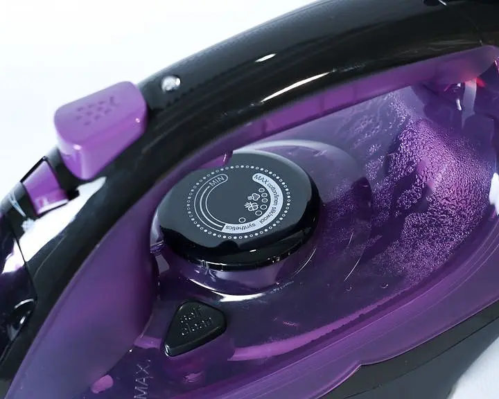 Утюг KUMTEL HMU-05 Purple (2,4 кВт, керамика) - фото 4